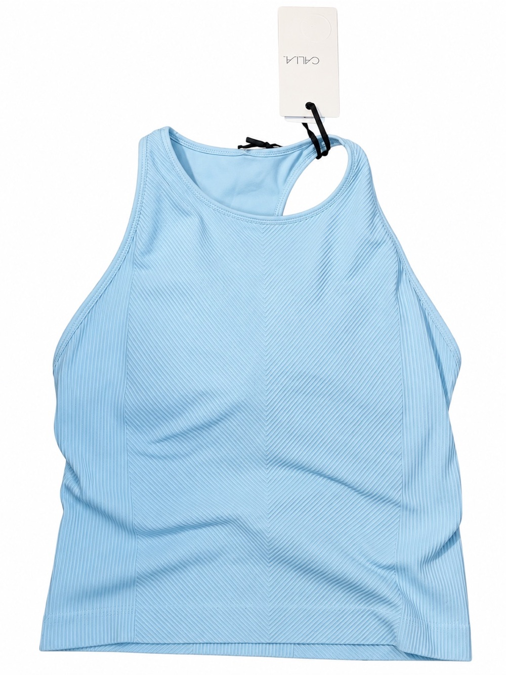 NWT CALIA High Neck Semless Brami Pale Top Size M Retail $38.00